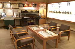 吉田 正の居間